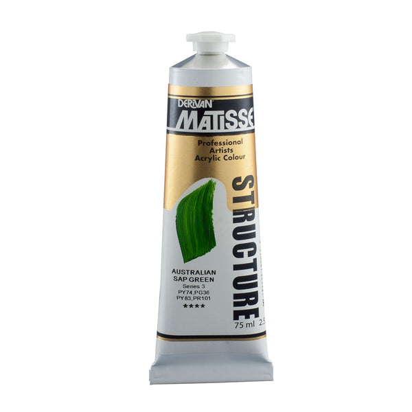 Matisse Structure Paint 75mL - Australian Sap Green