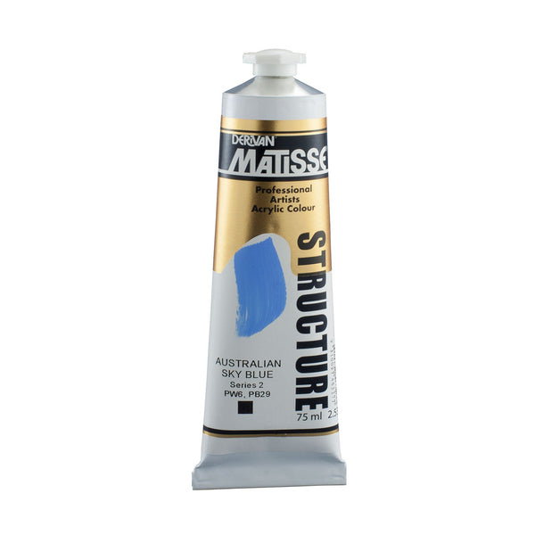 Matisse Structure Paint 75mL - Australian Sky Blue