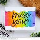 My Favorite Things Clear Stamps 3"X4" - Miss You*