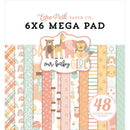 Echo Park double-sided mega paper pad 6"X6" 48/Pk - Our Baby Girl*