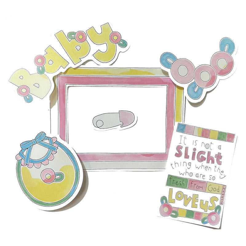 My Minds Eye - Seasons Collection Die-Cuts - Baby Girl*