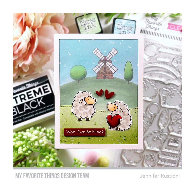 My Favorite Things Clear 4" x 8" Stamp Set -  Ewe Are the Best*