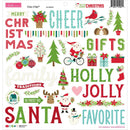 Bella Blvd Ciao Chipboard Stickers 12"X12" Icons, Merry Little Christmas*