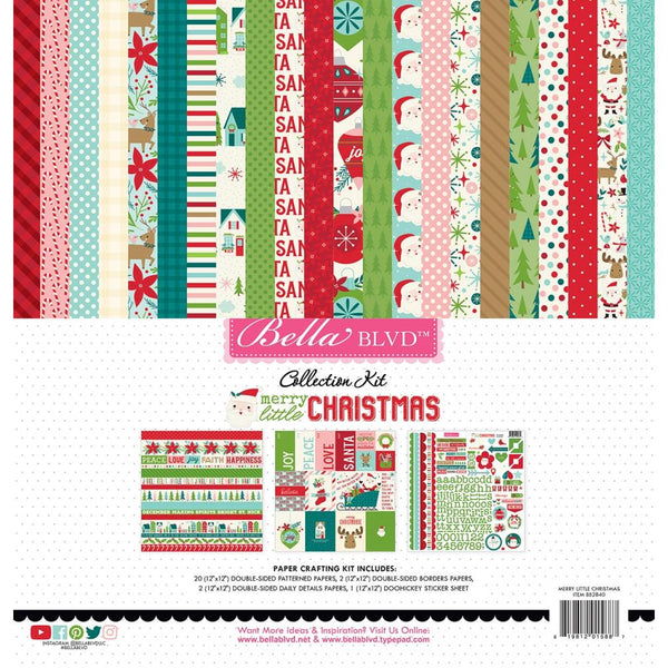 Bella Blvd Collection Kit 12"X12" Merry Little Christmas*