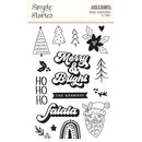 Simple Stories Boho Christmas Photopolymer Clear Stamps