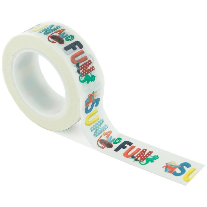 Carta Bella Letters to Santa Washi Tape- Christmas Script Snow