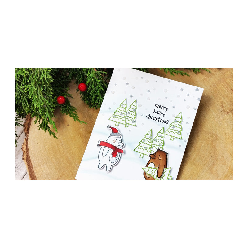 Memory Box Poppy Dies - Beary Christmas Set*