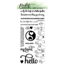Picket Fence Studios 4"X8" Stamp Set - BFF Favourite Hello*