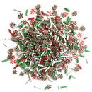 Buttons Galore Sprinkletz Embellishments 12g - Merry & Bright