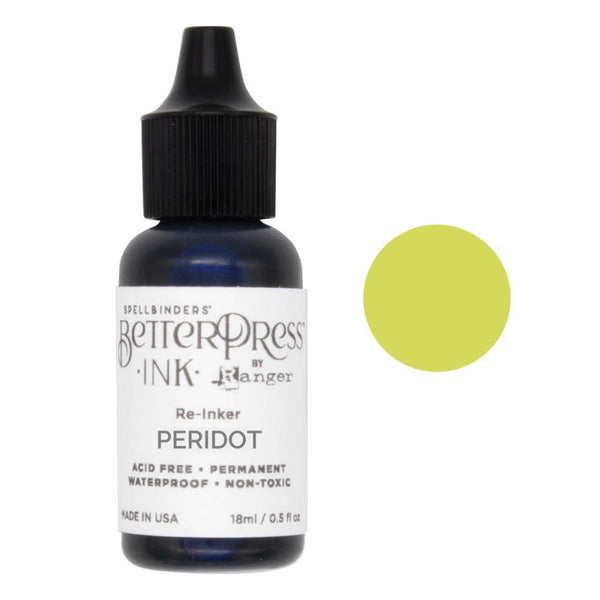 Spellbinders BetterPress Ink Reinker - Peridot