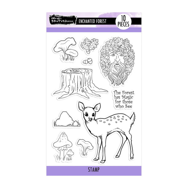 Brutus Monroe Stamp Set 4"x 6" - Enchanted Forest*