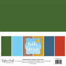 Echo Park Double-Sided Solid Cardstock 12"X12" 6 pack  Bible Stories, 6 Colours