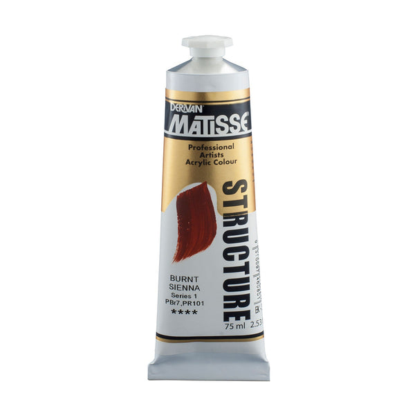 Matisse Structure Paint 75mL - Burnt Sienna