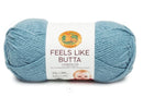 Lion Brand Feels Like Butta Yarn - Dusty Blue - 3.5oz/100g
