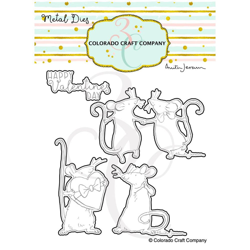 Colorado Craft Company Metal Die Set - Ever Thine - By Anita Jeram*