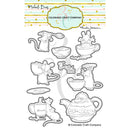 Colorado Craft Company Metal Die Set - Tea Time Fun - By Anita Jeram*