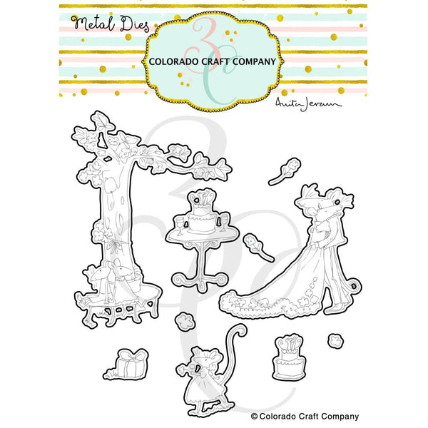 Colorado Craft Company Metal Die Set - Happily Ever After - By Anita Jeram*