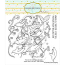 Colorado Craft Company Clear Stamps 6"X6" Mermaid & Penguins-By Anita Jeram*