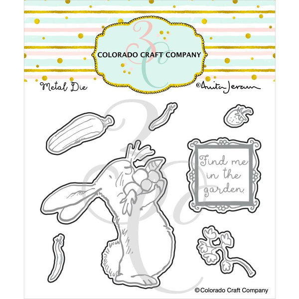 Colorado Craft Company Metal Die Set Garden Therapy-By Anita Jeram