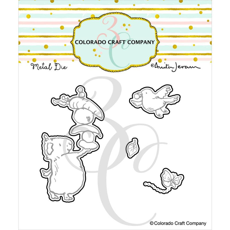 Colorado Craft Company Metal Die Set Veggie Stack-By Anita Jeram