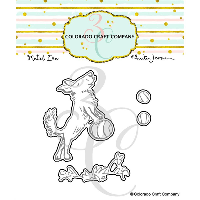 Colorado Craft Company Metal Die Set Play Ball-By Anita Jeram