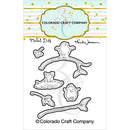 Colorado Craft Company Metal Die Set Tiny Bird Berries-By Anita Jeram