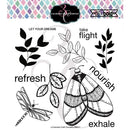 Colorado Craft Company Clear Stamps 6in x 6in - Majestic Moth-Big & Bold*