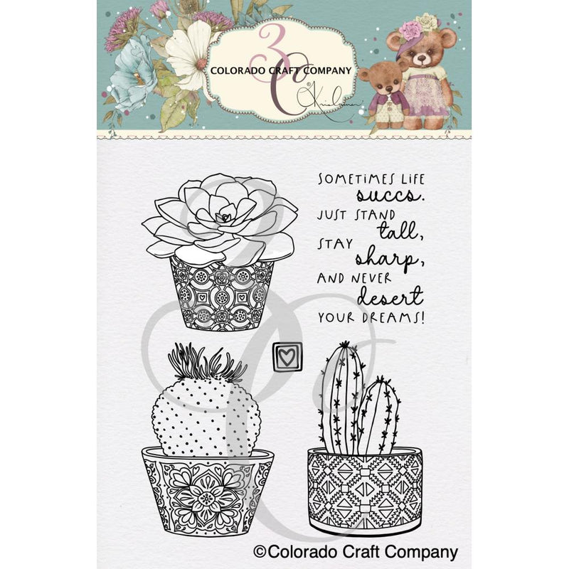 Colorado Craft Company Clear Stamps 3"X4" Stay Sharp-By Kris Lauren