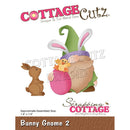 CottageCutz Dies - Bunny Gnome 2 - 1.4"x 1.9"