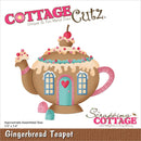 CottageCutz Dies -   Gingerbread Teapot 3.5"x 3.4"