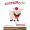 CottageCutz Dies Festive Farm - Piglet 2.5"x 2.5"