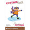 CottageCutz Dies - Winter Fox Skating 3"x 3"