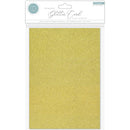Craft Consortium The Essential Glitter Cardstock A4 (10-pack)  - Gold*