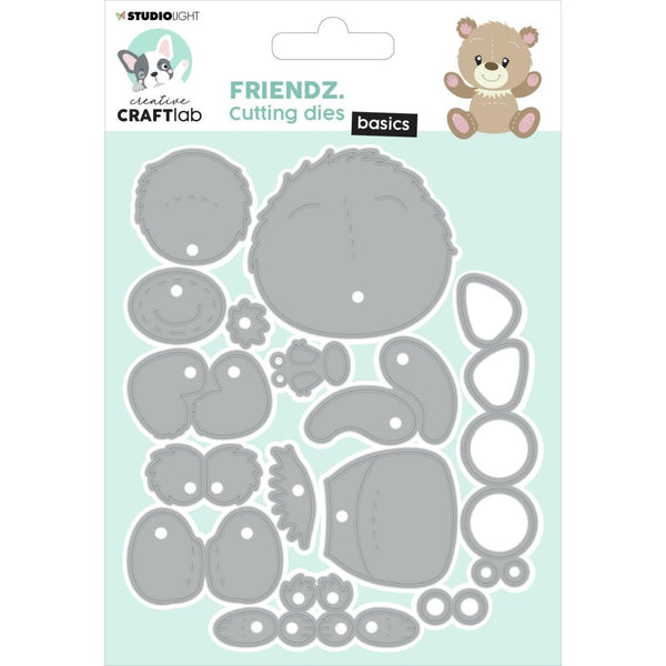 Studio Light Friendz Cutting Dies Nr. 155, Bear Ted