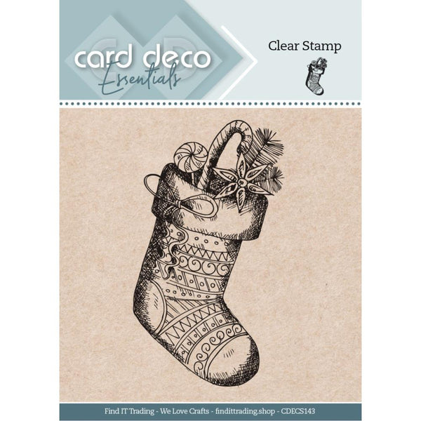 Find It Trading Card Deco Essentials Clear Stamp Stocking*