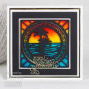 Creative Expressions Craft Dies By Sue Wilson - Stained Glass Collection - Beach Palms*