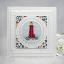 Creative Expressions Craft Dies By Sue Wilson - Stained Glass Collection - Beach Lighthouse*