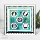 Creative Expressions Craft Dies By Sue Wilson - Square Collection - Hexagon Aperture