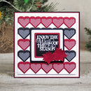 Creative Expressions Craft Dies By Sue Wilson - Festive Collection - Heart Scalloped Border*