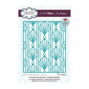 Creative Expressions Craft Dies By Sue Wilson - Art Deco Collection - Fan Background