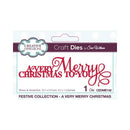 Creative Expressions Craft Dies By Sue Wilson - Festive Collection - A Very Merry Christmas