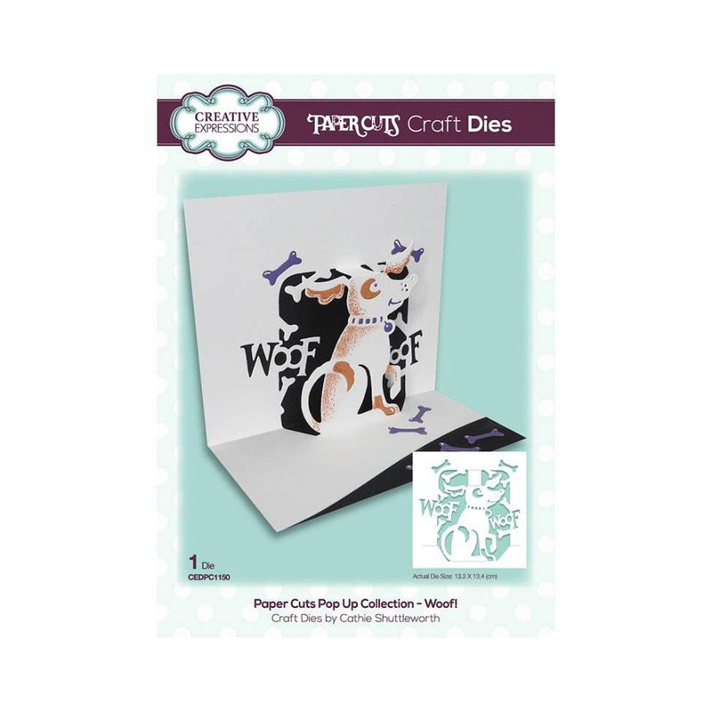 Creative Expressions Paper Cuts Craft Die - Woof!*