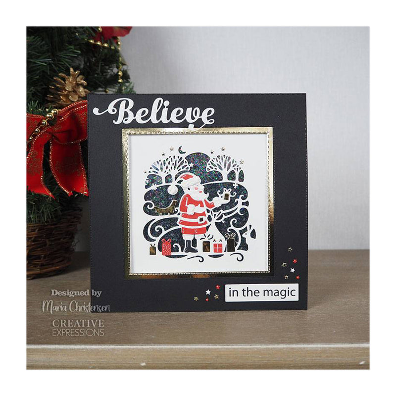 Creative Expressions Paper Cuts Scenes Craft Dies - Father Christmas*