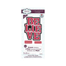 Creative Expressions - Sue Wilson Big Bold Words Craft Die & Stamp Set - Believe*