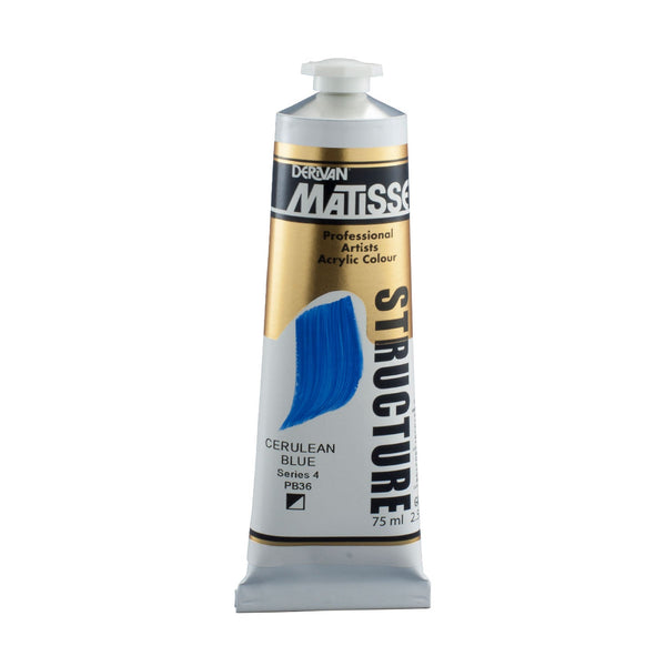 Matisse Structure Paint 75mL - Cerulean Blue