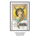 Pink Ink Designs 6"X8" Clear Stamp Set Taurus Secret Romantic*