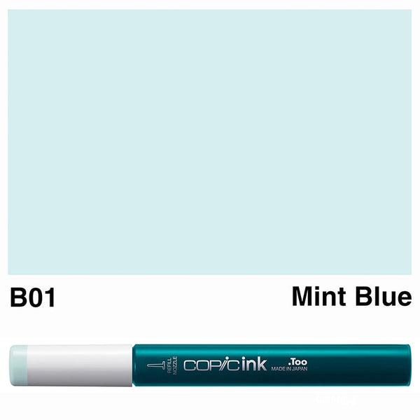 Copic Ink B01 - Mint Blue 12ml