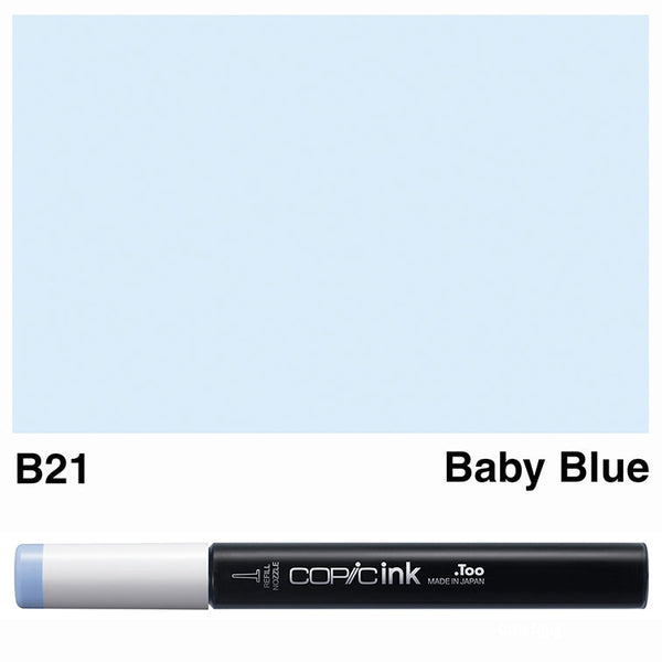 Copic Ink B21 - Baby Blue 12ml