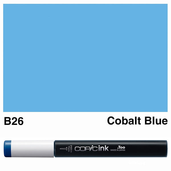 Copic Ink B26 - Cobalt Blue 12ml*