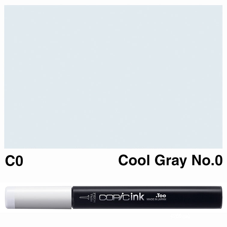 Copic Ink C0 - Cool Gray No. 0 12ml*